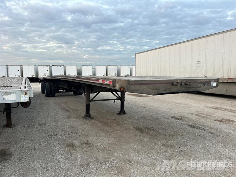 MAC 53 ft T/A Spread Axle Flatbed Trailer Pick up/Prelata