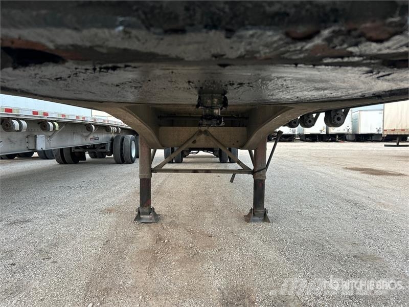 MAC 53 ft T/A Spread Axle Flatbed Trailer Pick up/Prelata