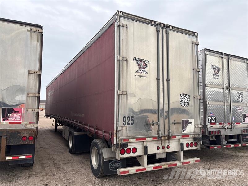 MAC 53 ft T/A Spread Axle Curtain Side Trailer Remolques de caja de lona