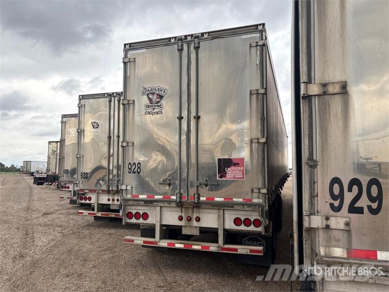 MAC 53 ft T/A Spread Axle Curtain Side Trailer Gardinanhænger