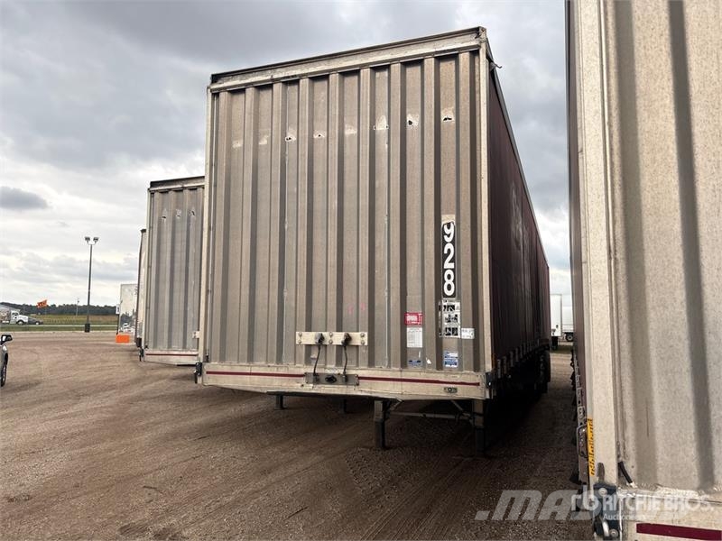 MAC 53 ft T/A Spread Axle Curtain Side Trailer Gardinanhænger