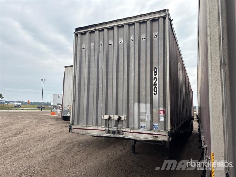 MAC 53 ft T/A Spread Axle Curtain Side Trailer مقطورات بغطاء جانبي
