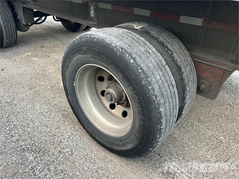 MAC 53 ft T/A Spread Axle Flatbed Trailer Pick up/Prelata