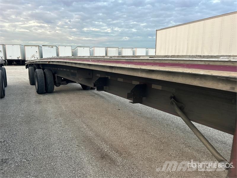 MAC 53 ft T/A Spread Axle Flatbed Trailer Pick up/Prelata