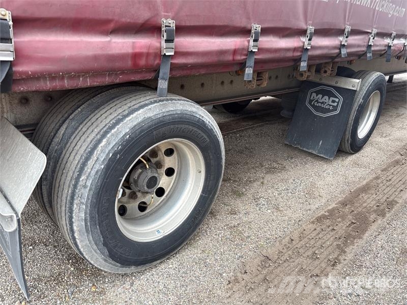 MAC 53 ft T/A Spread Axle Curtain Side Trailer Remolques de caja de lona