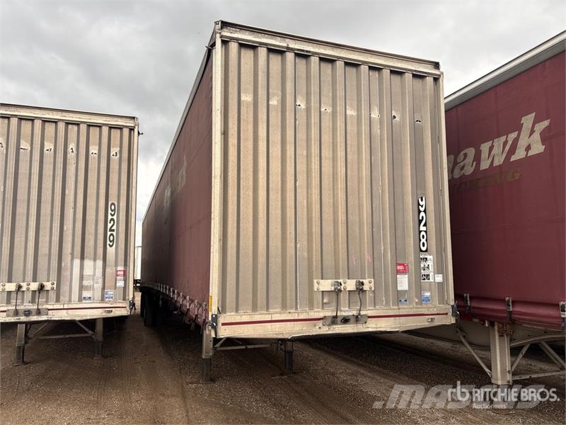 MAC 53 ft T/A Spread Axle Curtain Side Trailer Gardinanhænger