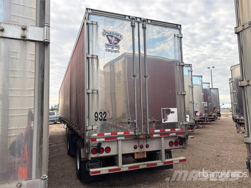 MAC 53 ft T/A Spread Axle Curtain Side Trailer Tents
