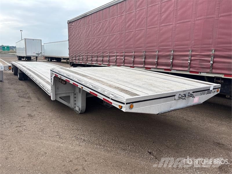 MAC 53 ft T/A Spread Axle Step Deck Trailer Zemie treileri