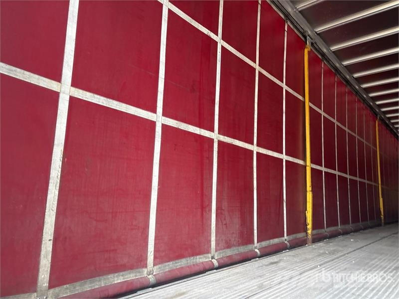 MAC 53 ft T/A Spread Axle Curtain Side Trailer Gardinanhænger