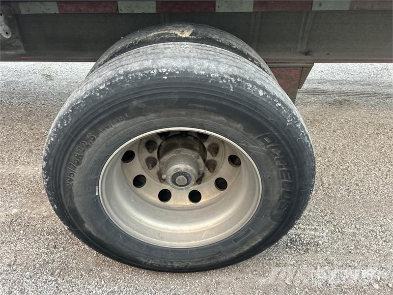 MAC 53 ft T/A Spread Axle Flatbed Trailer Pick up/Prelata