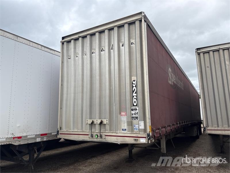 MAC 53 ft T/A Spread Axle Curtain Side Trailer Remolques de caja de lona
