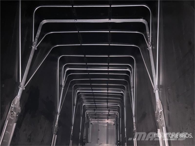MAC 53 ft T/A Spread Axle Step Deck Curtain Side Trail Remolques de caja de lona