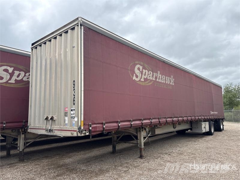 MAC 53 ft T/A Spread Axle Curtain Side Trailer Prikolica s ponjavo