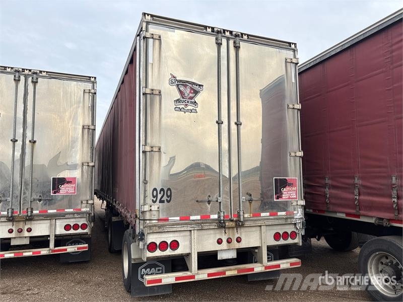 MAC 53 ft T/A Spread Axle Curtain Side Trailer مقطورات بغطاء جانبي