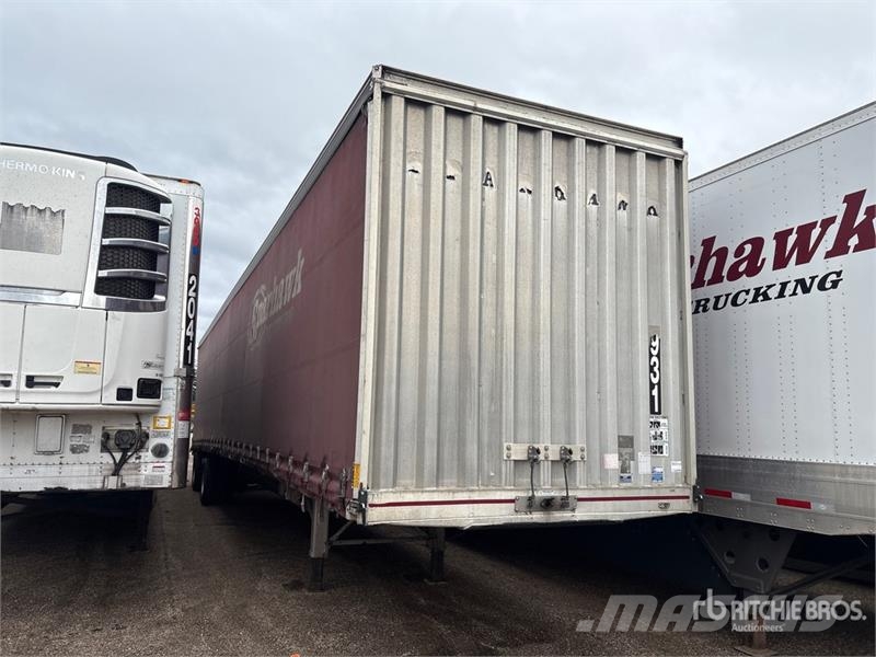 MAC 53 ft T/A Spread Axle Curtain Side Trailer Tents