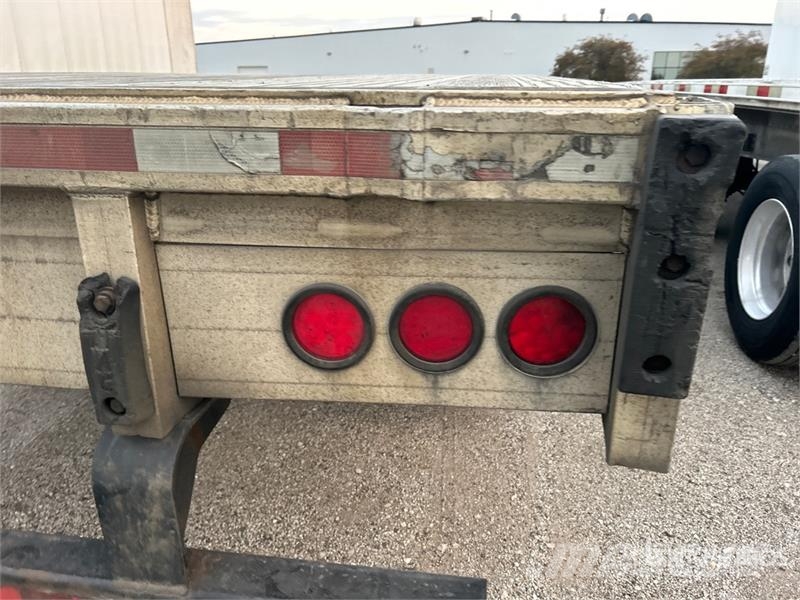 MAC 53 ft T/A Spread Axle Flatbed Trailer Pick up/Prelata