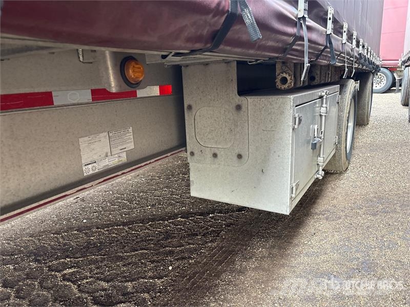 MAC 53 ft T/A Spread Axle Curtain Side Trailer Remolques de caja de lona