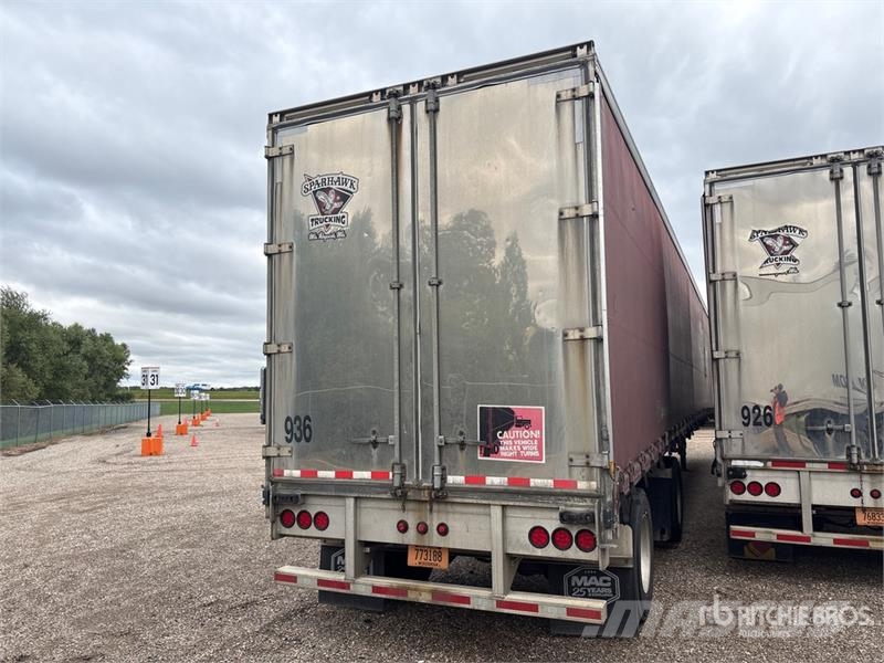 MAC 53 ft T/A Spread Axle Curtain Side Trailer Prikolica s ponjavo