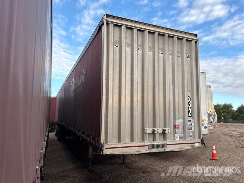 MAC 53 ft T/A Spread Axle Curtain Side Trailer Tents