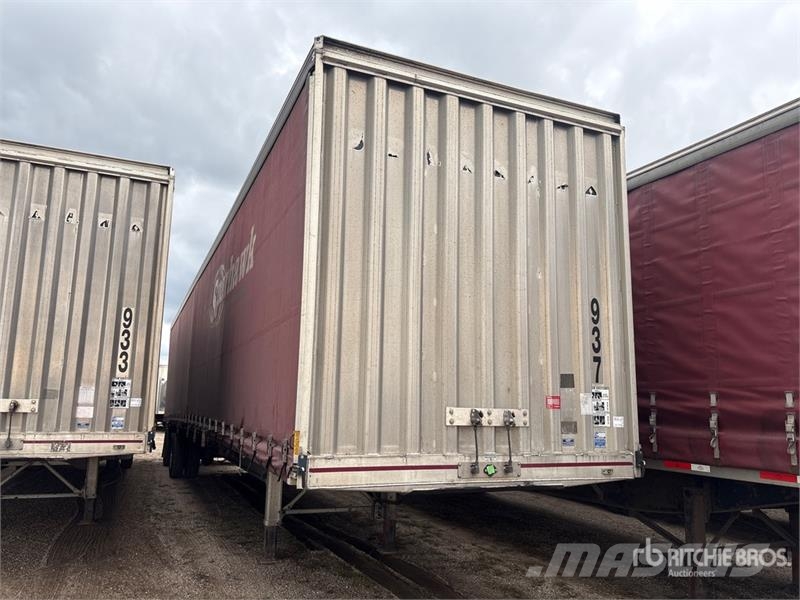 MAC 53 ft T/A Spread Axle Curtain Side Trailer Prikolica s ponjavo