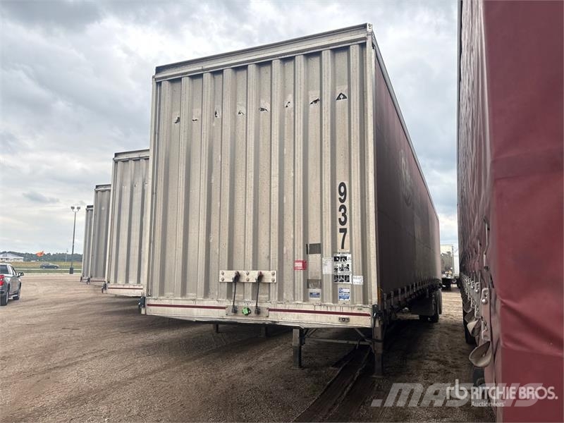 MAC 53 ft T/A Spread Axle Curtain Side Trailer Prikolica s ponjavo