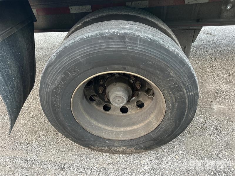 MAC 53 ft T/A Spread Axle Flatbed Trailer Pick up/Prelata