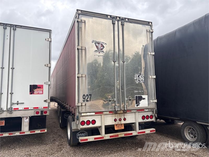 MAC 53 ft T/A Spread Axle Curtain Side Trailer Gardinanhænger
