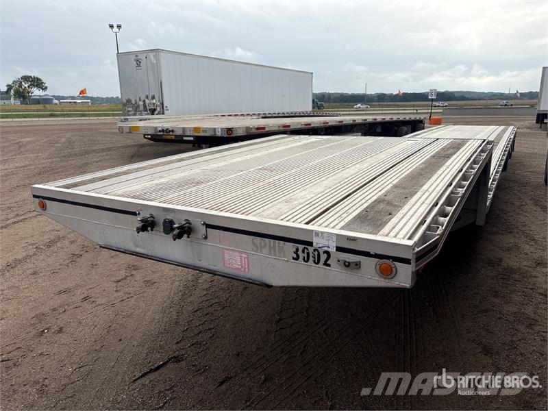MAC 53 ft T/A Spread Axle Step Deck Trailer Zemie treileri