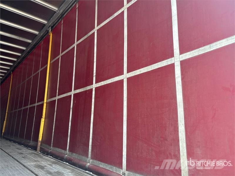 MAC 53 ft T/A Spread Axle Curtain Side Trailer Gardinanhænger