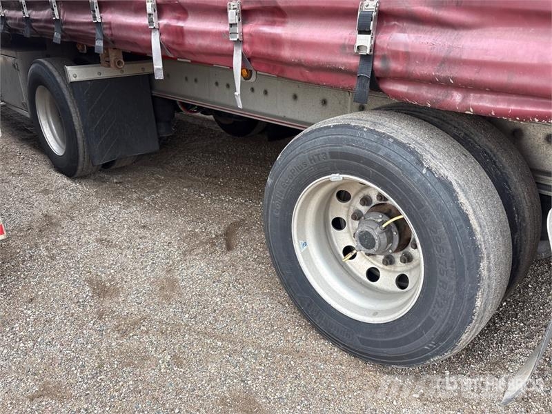 MAC 53 ft T/A Spread Axle Curtain Side Trailer Gardinanhænger