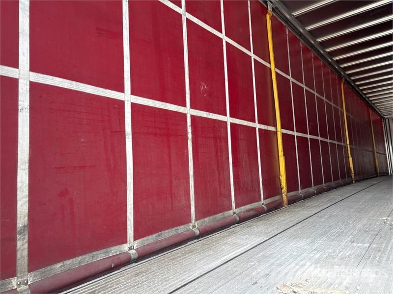 MAC 53 ft T/A Spread Axle Curtain Side Trailer Tents