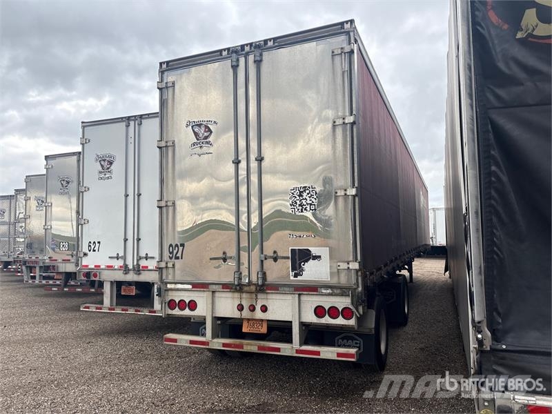 MAC 53 ft T/A Spread Axle Curtain Side Trailer Gardinanhænger