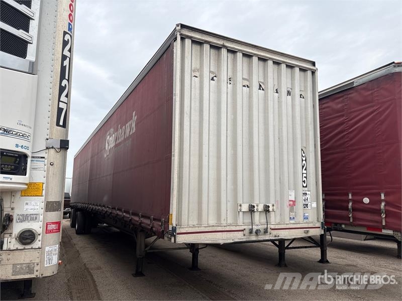 MAC 53 ft T/A Spread Axle Curtain Side Trailer Remolques de caja de lona