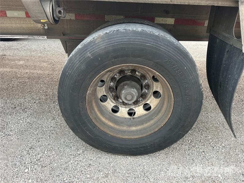 MAC 53 ft T/A Spread Axle Flatbed Trailer Pick up/Prelata