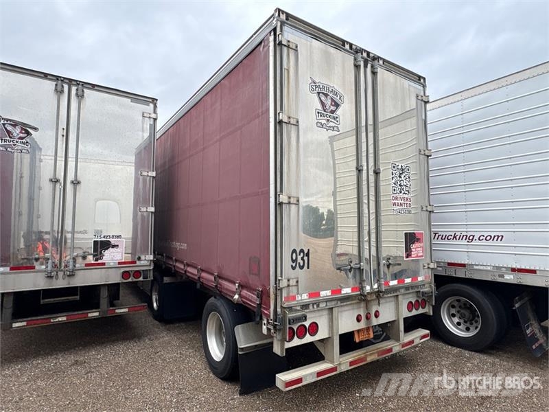 MAC 53 ft T/A Spread Axle Curtain Side Trailer Tents
