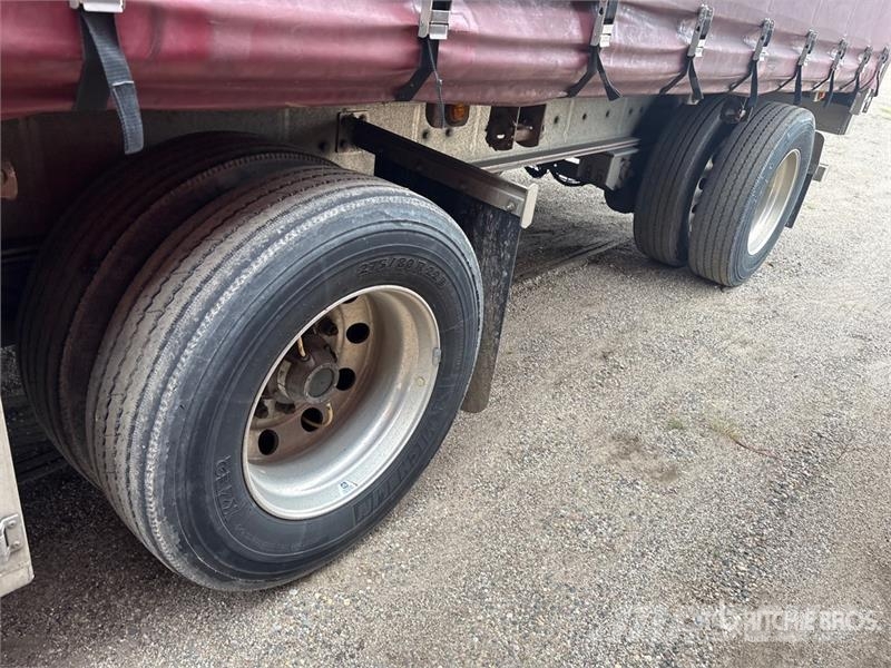 MAC 53 ft T/A Spread Axle Curtain Side Trailer Remolques de caja de lona