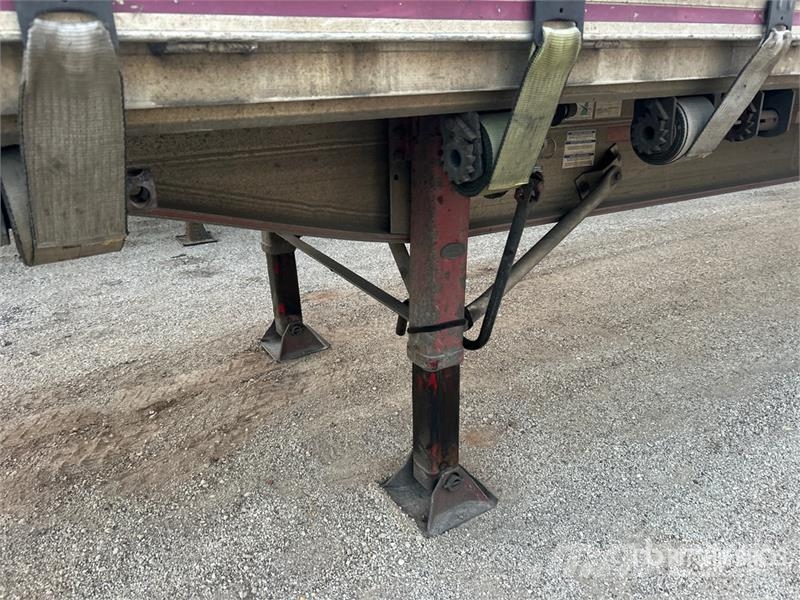 MAC 53 ft T/A Spread Axle Flatbed Trailer Pick up/Prelata