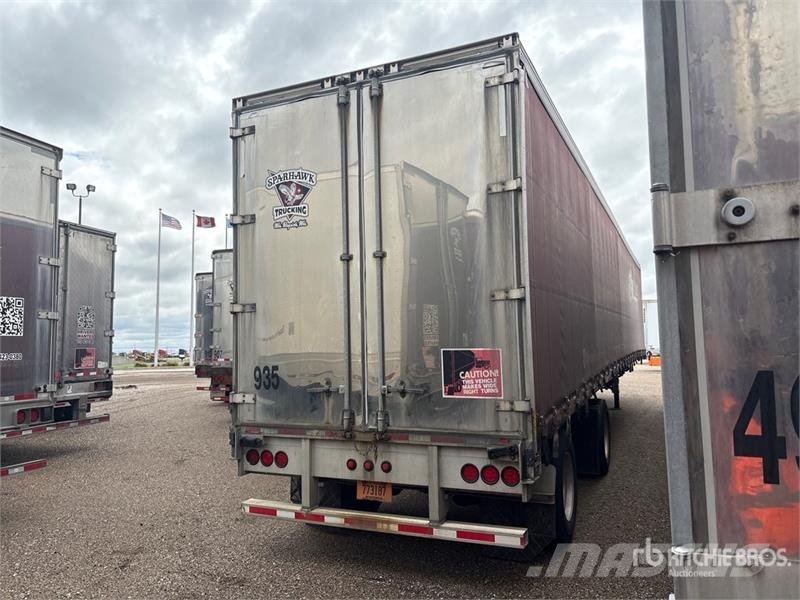 MAC 53 ft T/A Spread Axle Curtain Side Trailer Tents