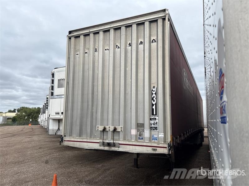 MAC 53 ft T/A Spread Axle Curtain Side Trailer Tents