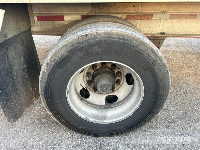 MAC 53 ft T/A Spread Axle Flatbed Trailer Pick up/Prelata
