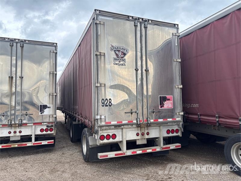 MAC 53 ft T/A Spread Axle Curtain Side Trailer Gardinanhænger
