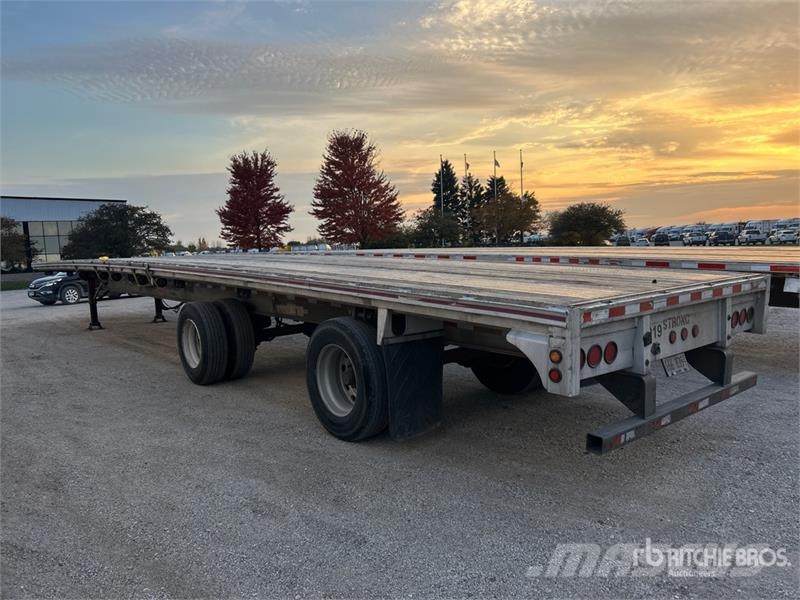 MAC 53 ft T/A Spread Axle Flatbed Trailer Pick up/Prelata