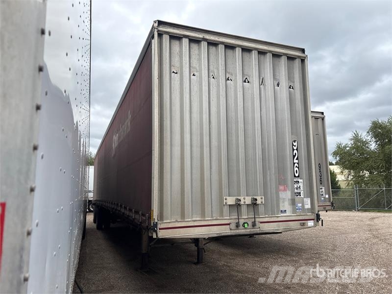MAC 53 ft T/A Spread Axle Curtain Side Trailer Remolques de caja de lona