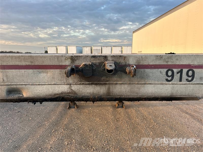 MAC 53 ft T/A Spread Axle Flatbed Trailer Pick up/Prelata
