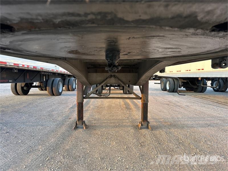 MAC 53 ft T/A Spread Axle Flatbed Trailer Pick up/Prelata