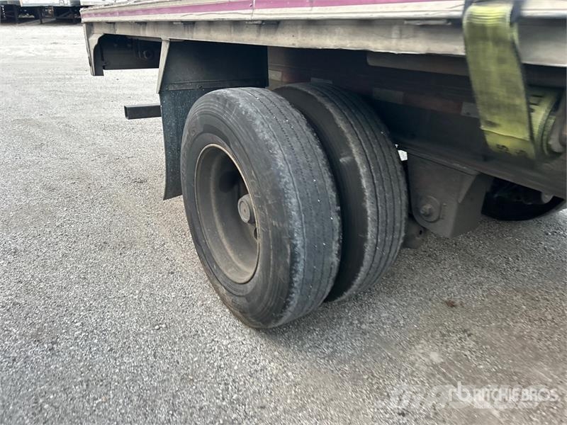 MAC 53 ft T/A Spread Axle Flatbed Trailer Pick up/Prelata