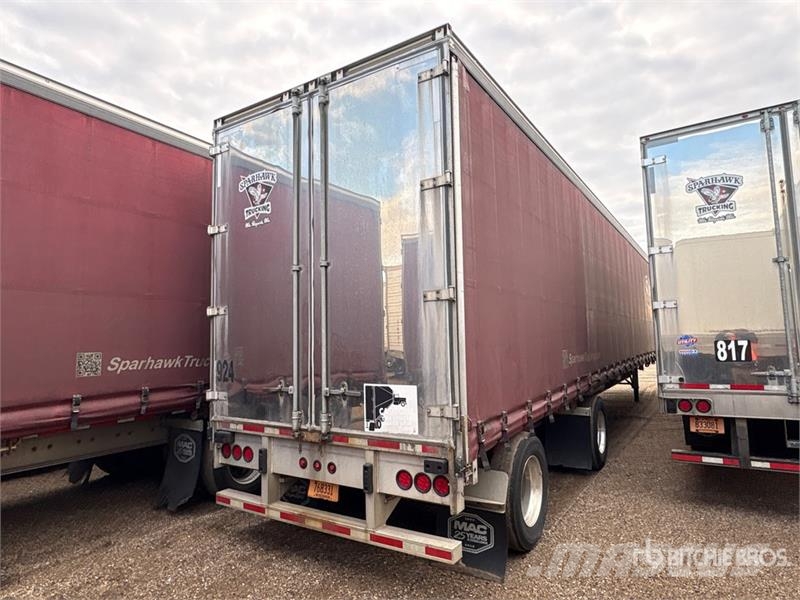 MAC 53 ft T/A Spread Axle Curtain Side Trailer Remolques de caja de lona