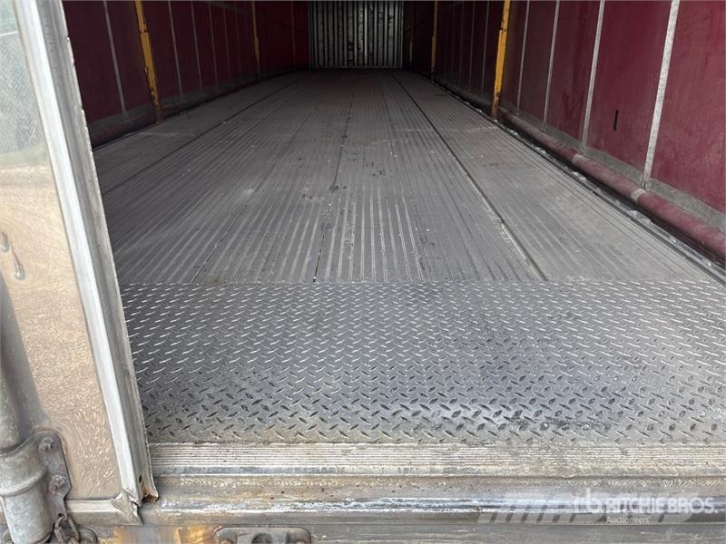 MAC 53 ft T/A Spread Axle Curtain Side Trailer Prikolica s ponjavo