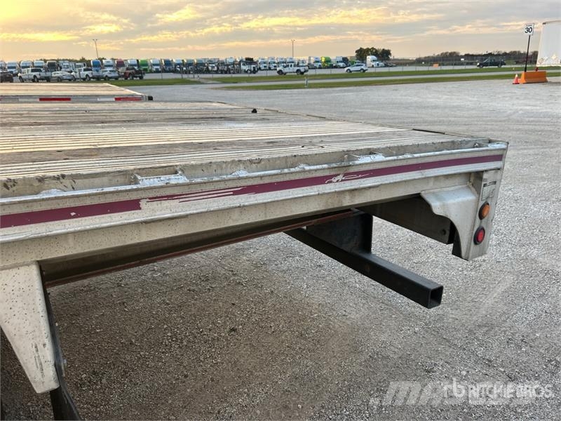 MAC 53 ft T/A Spread Axle Flatbed Trailer Pick up/Prelata