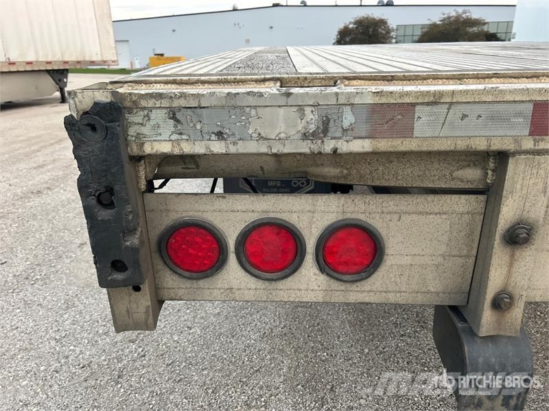 MAC 53 ft T/A Spread Axle Flatbed Trailer Pick up/Prelata